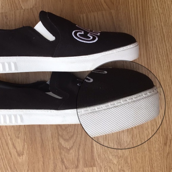 Circus By Sam Edelman Black White  “I Can’t”  Sneakers.  Size 8 - Picture 7 of 7